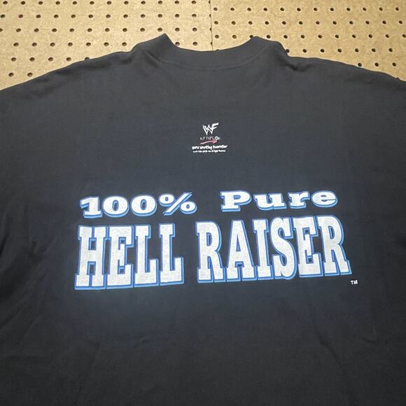 NEW Stone Cold Steve Austin T Shirt Mens Large Black Hell Yeah WWF Vintage 1997 - Picture 6 of 11